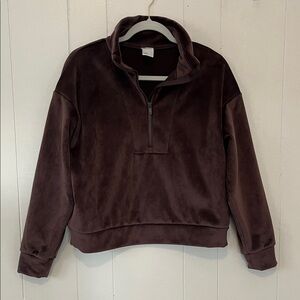 All in Motion Chocolate Fleece Jacket